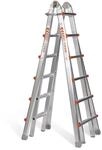 WAK&Uuml; Teleskopleiter 4x6 Sprossen Art.-Nr. 103 - Aluminium Leiter - Made in Germany -