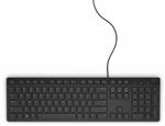 Dell KB216 USB QWERTY Italienisch Schwarz - Tastaturen (Standard, Verkabelt, USB,