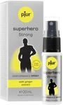 pjur superhero Strong Spray - Hochkonzentriertes Verz&ouml;gerungsspray f&uuml;r M&auml;nner -