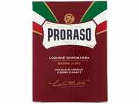 PRORASO Aftershave Lotion Red, 100 ml