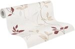 A.S. Cr&eacute;ation Floral-Vliestapete &ndash; Creme, Rot &ndash; 10,05 x 0,53 m