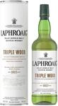 Laphroaig Triple Wood Islay Single Malt Scotch Whisky, mit Geschenkverpackung,