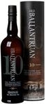Old Ballantruan the Peated Malt Unchillfiltered 10 Years Old mit Geschenkverpackung