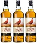 3 Flaschen Famous Grouse a 1000ml Scotch Whisky 40% Vol.