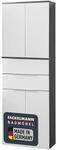 FACKELMANN Doppel-Hochschrank KARA / Badschrank mit Soft-Close-System / Ma&szlig;e...