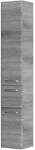 Pelipal Badezimmerschrank Quickset 328 in Graphit Struktur quer Nachbildung, 30...