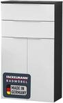 FACKELMANN Doppel-Midischrank KARA / Badschrank mit Soft-Close-System / Ma&szlig;e...