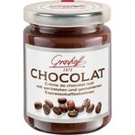 Grashoff Creme de chocolat noir mit Espressokaffeebohnen 250g