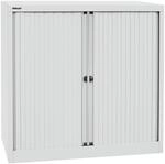 BISLEY Rollladenschrank EuroTambour, 2 Fachb&ouml;den, 2,5 OH, Metall, Lg645