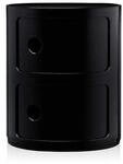 Kartell 496609 Container Componibili schwarz, 32 x 40 x 32 cm