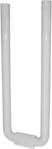 HEWI Handtuchhalter Serie 477, Handtuchhaken wei&szlig;, Handtuchstange 446x180 mm -