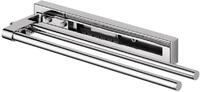 AVENARIUS Handtuchhalter zweiarmig, 320-495 mm ausziehbar, verchromt - Serie