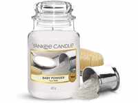Yankee Candle Duftkerze | Baby Powder | Brenndauer bis zu 150 Stunden| Große Kerze