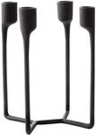 Normann Copenhagen Kerzenst&auml;nder, Schwarz, 20,4 x 14 x 13 cm