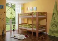 TiCAA Etagenbett, Kinderbett, Stockbett Funktionsbett f&uuml;r Kinder mit Treppe &...