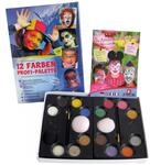 EULENSPIEGEL Schminkpalette 12 Farben 21 Teile