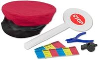 VEDES Gro&szlig;handel GmbH - Ware 80401868 Schaffner-Spielset, 5 teilig, Rot
