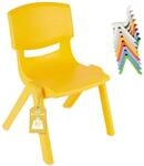 Bieco Kinderstuhl ab 1 Jahr bis 80 kg belastbar stapelbar | drinnen drau&szlig;en