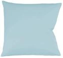 Fleuresse Colours Kissenbezug, Mako Satin, Eisblau, 80 x 80 cm