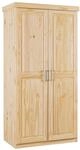 Inter Link - Kleiderschrank - Dreht&uuml;renschrank - W&auml;scheschrank - Garderobenschrank