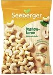 Seeberger Cashewkerne: Ganze Cashew N&uuml;sse - reich an Proteinen, Vitaminen &