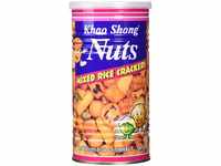 Khao Shong Mixed Rice Crackers, Reisgebäck Mischung mit überzogenen...
