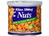 Khao Shong Chili 'n Lime Peanuts, Erdnüsse mit Chili & Limette überzogen, knackige