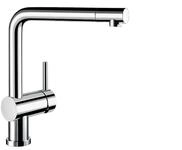 BLANCO LINUS-F | K&uuml;chenarmatur in chrom | Hochdruck | [11x26,6x28,4 cm] 