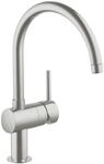 Grohe Minta K&uuml;chenarmaturen - Einhand-Sp&uuml;ltischbatterie Schwenkbegrenzung...