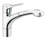 Kludi Mx 399410562 Sp&uuml;ltisch-Einhebelmischer mit Geschirrbrause, Chrom