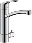 hansgrohe Focus K&uuml;chenarmatur (Wasserhahn K&uuml;che mit Ger&auml;teabstellventil,...