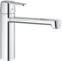 GROHE Get, Niederdruck K&uuml;chenarmatur mit flachem Auslauf (Wasserhahn f&uuml;r die