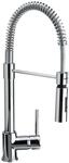 FRANKE Coxy 115.0159.732 Hochdruck Einhebelmischer mit Zugauslauf, Chrom, Small