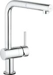 GROHE Minta Touch - Elektronische Einhand-Sp&uuml;ltischbatterie (L-Auslauf,