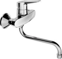 Hansa Sp&uuml;ltisch-Einhebelmischer HANSATWIST 09692193 Vollhebel,Wandmontage,