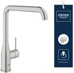 GROHE Essence, K&uuml;chenarmatur (Wasserhahn K&uuml;che mit ausziehbarer Brause, 360&deg;