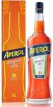 Aperol Aperitivo mit Flaschenausgie&szlig;er mit Geschenkverpackung (1 x 3 l)