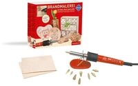 Pebaro 0269 Bastelset Brandmalerei: Brandmalkolben, 6 Brennspitzen, 3 Brennstempel, 2