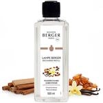 Maison Berger &ndash; Nachf&uuml;llung Pudriger Amber 500 ml f&uuml;r Lampe Berger &ndash; 2-in-1
