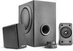wavemaster MX3+ 2.1 Lautsprecher System (50 Watt) Aktiv-Boxen f&uuml;r