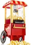 Gadgy Popcornmaschine Hei&szlig;luft - Retro Popcorn Maker - Popcorn Maschine f&uuml;r