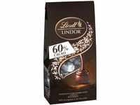 Lindt Schokolade LINDOR Kugeln 60% Kakao Extra Dunkel | 137 g Beutel | ca. 10 Kugeln