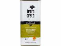 Terra Creta traditional g.U. - Extra natives Olivenöl aus Kolymvari / 5 Liter