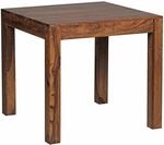 Wohnling Esstisch Mumbai Massivholz Sheesham 80 cm Esszimmer-Tisch Holztisch...