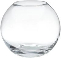 Leonardo Boccia Glasvase rund, kugelf&ouml;rmige Deko-Vase in klassischem Stil aus