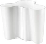 Iittala Vase Aalto 160 mm Wei&szlig; aus Glas