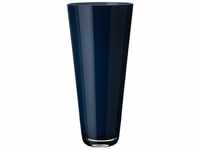 Villeroy und Boch Verso Große Vase Midnight Sky, 38 cm, Glas, Blau