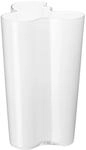 Iittala Vase Aalto 251 mm Wei&szlig; aus Glas