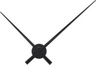 Wanduhr - &Oslash; 85 cm - Aluminium - Schwarz - 'Hands'