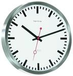 Hermle Bahnhofsuhr 30471-000870 Funk, Silber